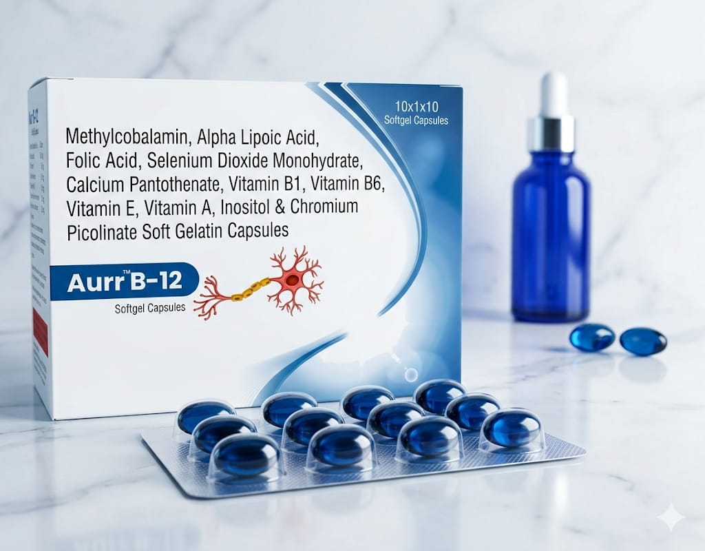 AURR B-12 Softgel Capsules